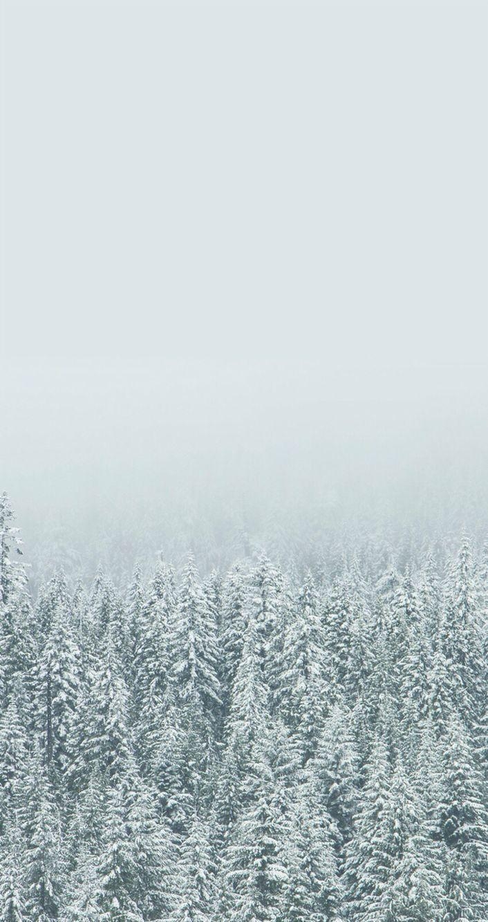 710x1340 Aesthetic Cute Simple Winter Wallpaper, Phone