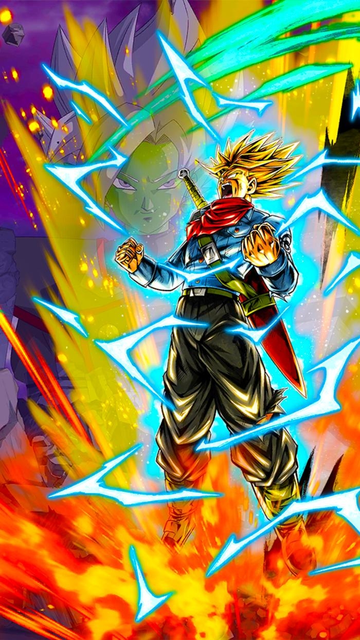 700x1250 Super Saiyan Trunks wallpaper for iPhone, samsung and huawei mobile phones, Phone