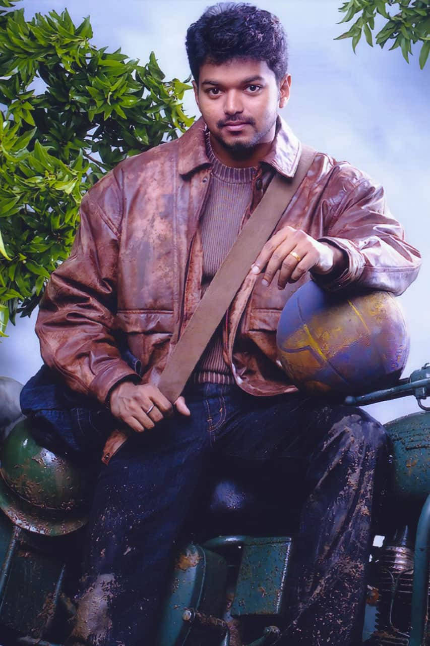 860x1280 Thalapathy HD Rugged Look Wallpaper, Phone