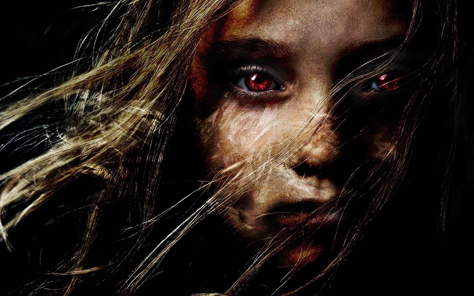 1920x1200 fantasy art, red eyes, photomanipulation, Les Miserables, demon, Desktop