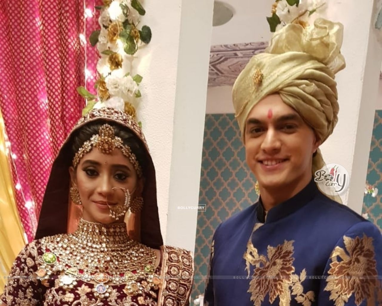 1280x1030 Wallpaper and Naira in Mansi and Anmol wedding picture from Yeh Rishta Kya Kehlata Hai size:, Desktop