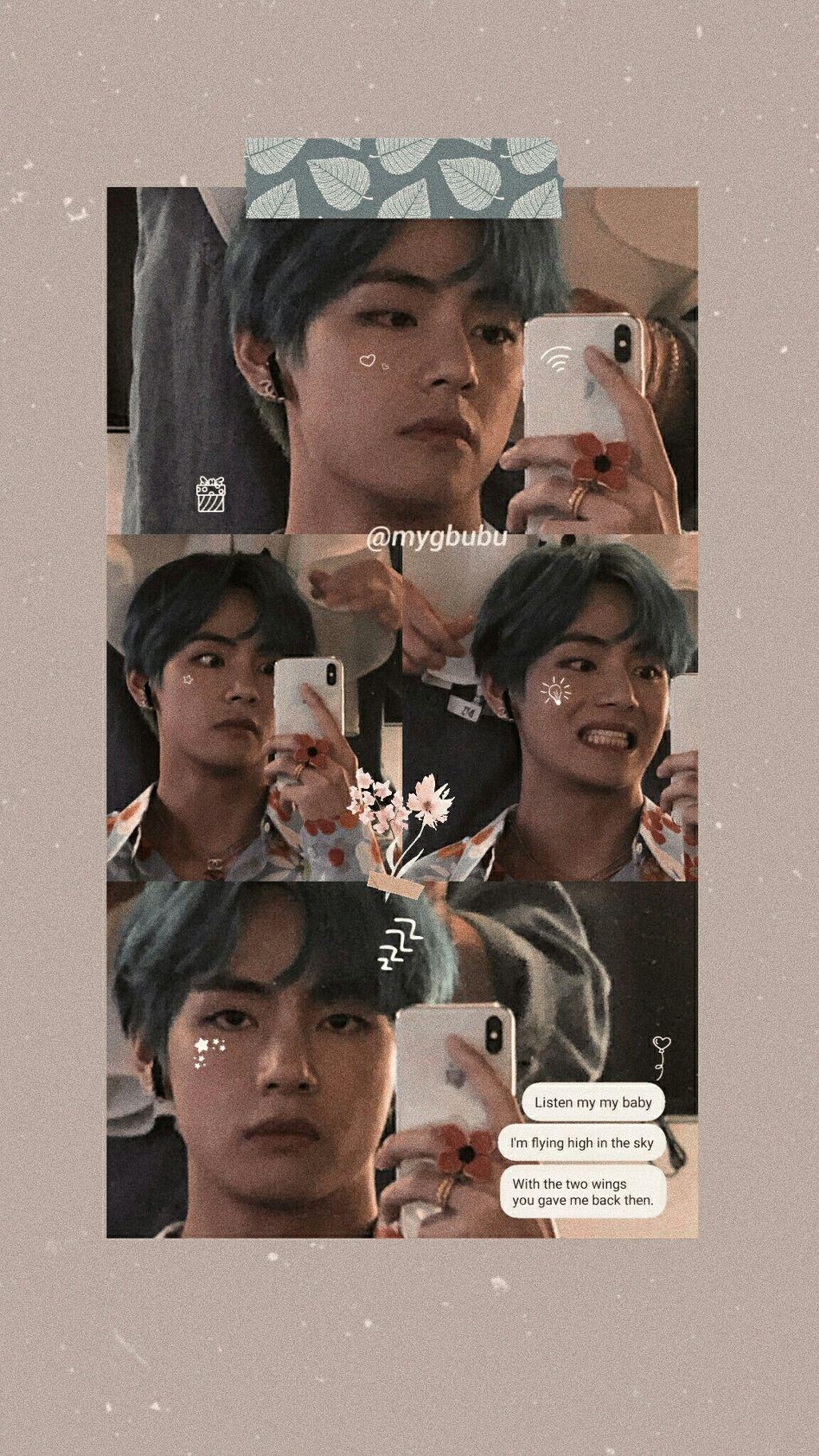 1030x1820 Taehyung Wallpaper Aesthetic, Phone