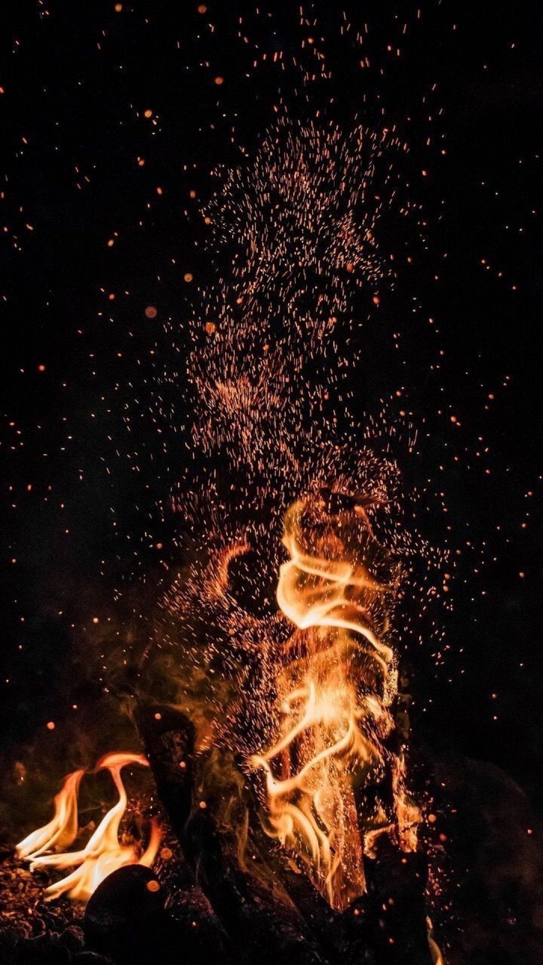 1080x1920 Aesthetic Fire HD Wallpaper (Desktop Background / Android / iPhone) (1080p, 4k) () (2020), Phone