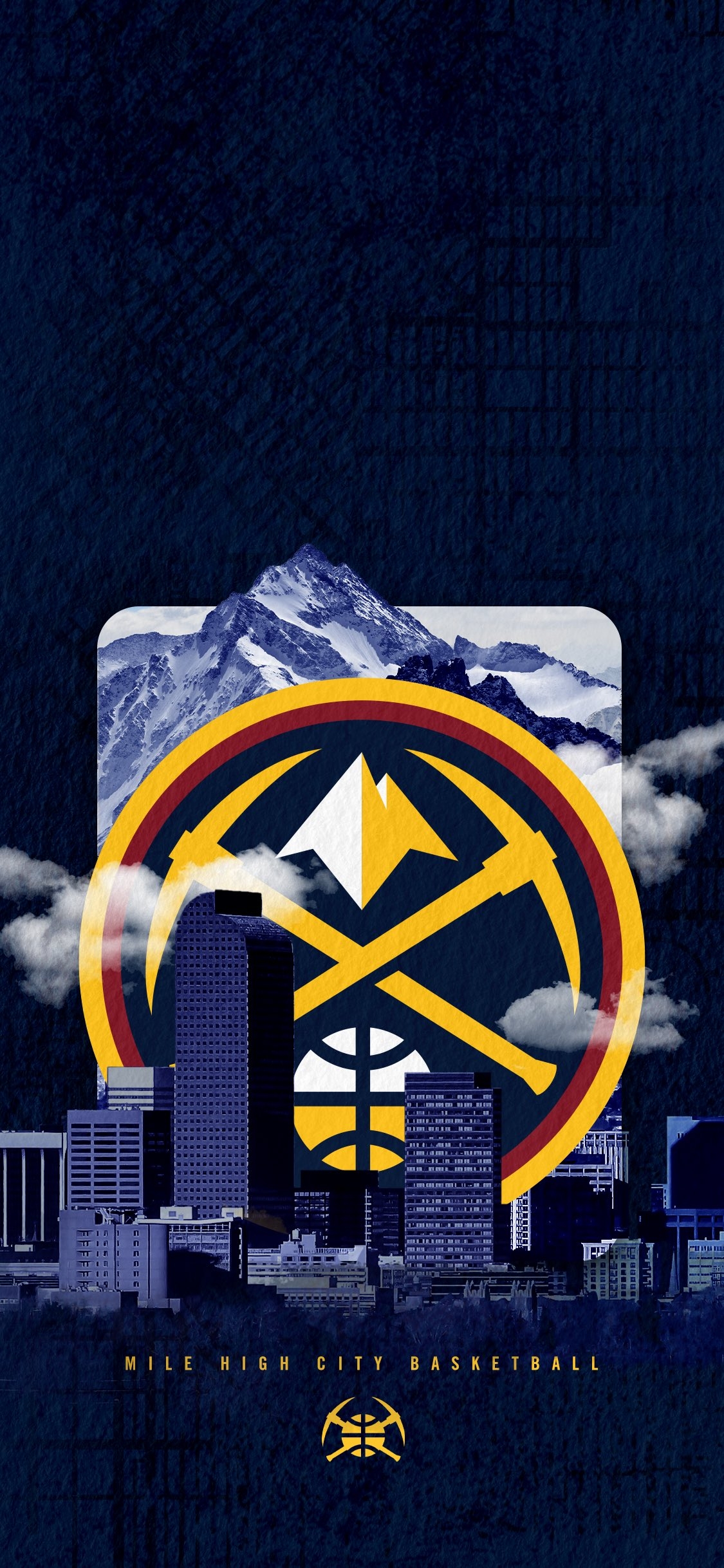 1130x2440 Denver Nuggets for everyone, Phone