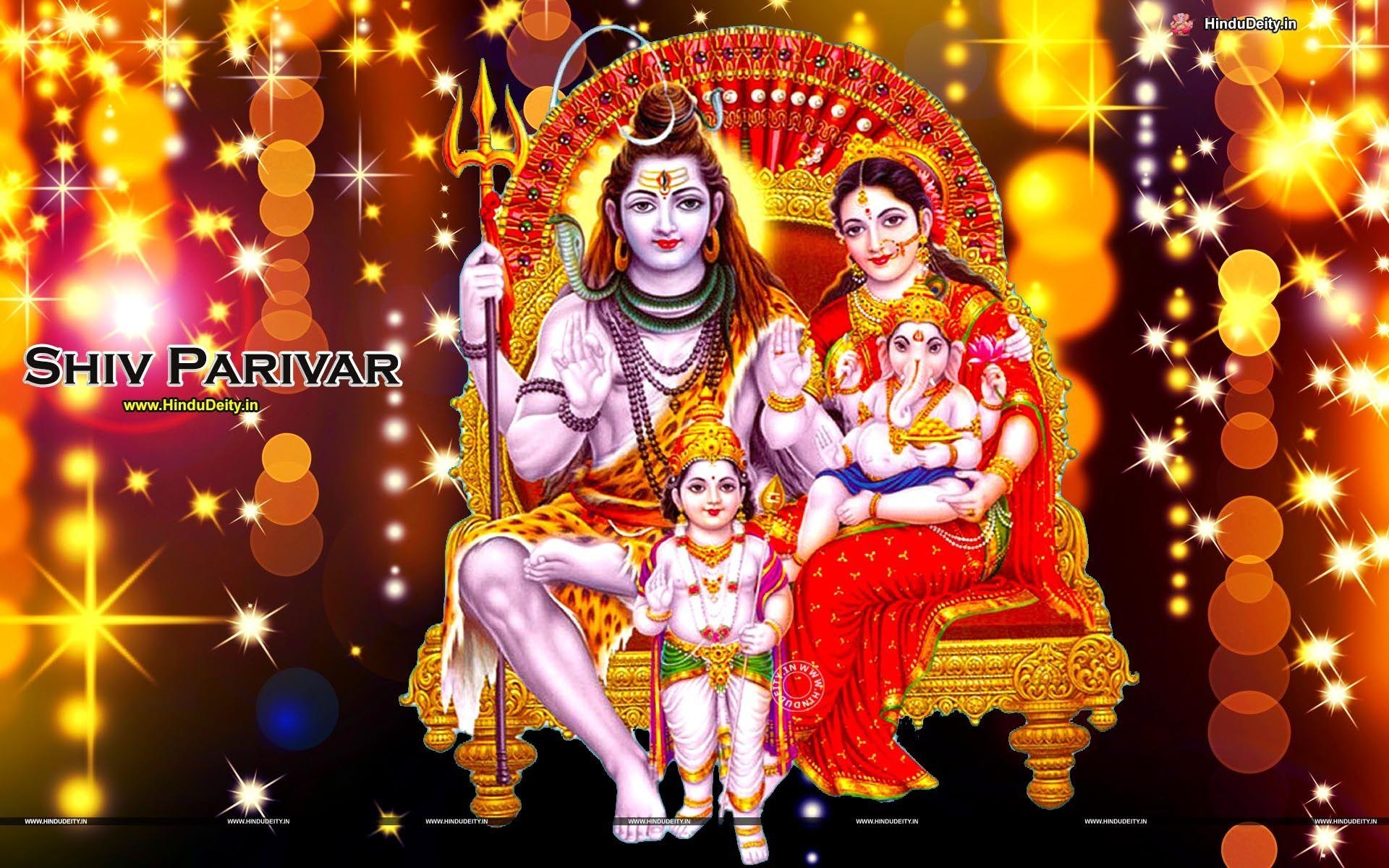 1920x1200 Free Download Shiv Parivar Wallpaper, Image & Photo, Desktop