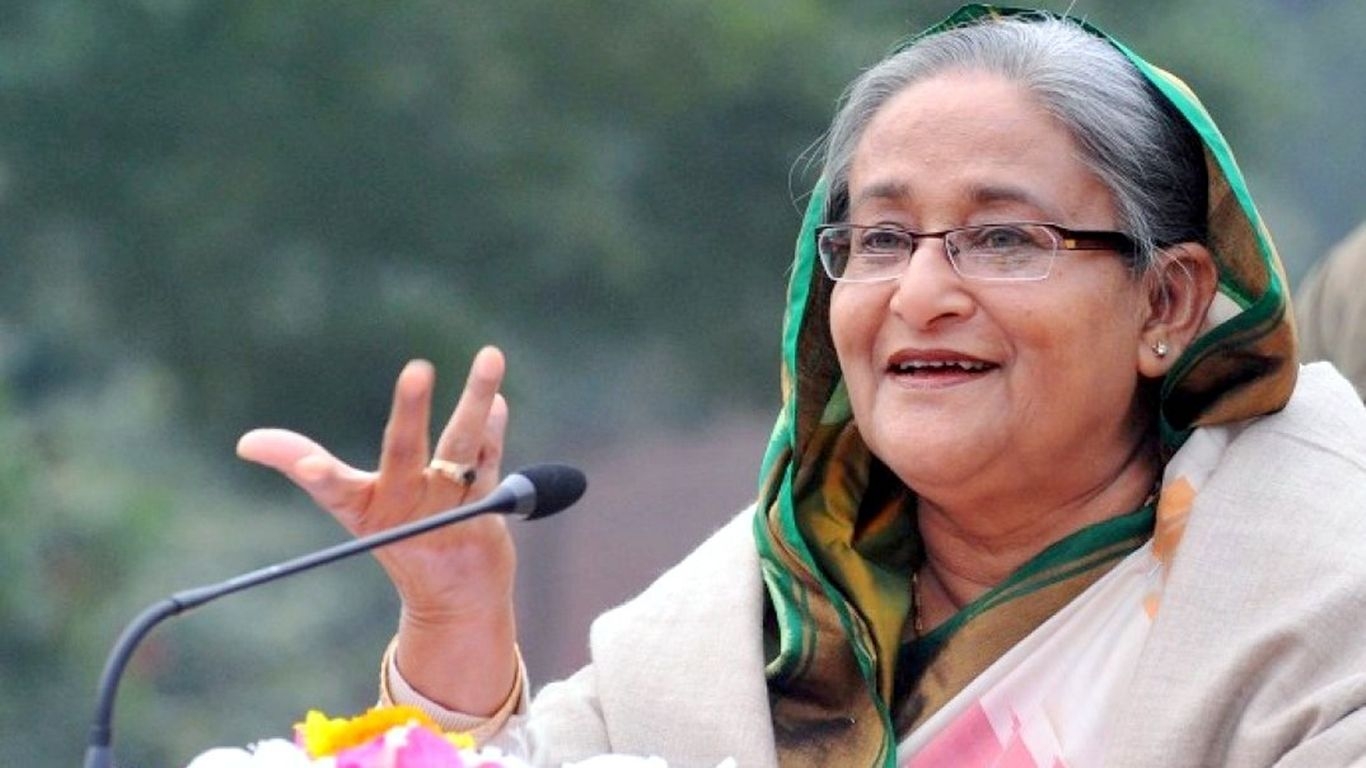 1370x770 Sheikh Hasina: Bangladesh Prime Minister HD Photo Wallpaper, Desktop