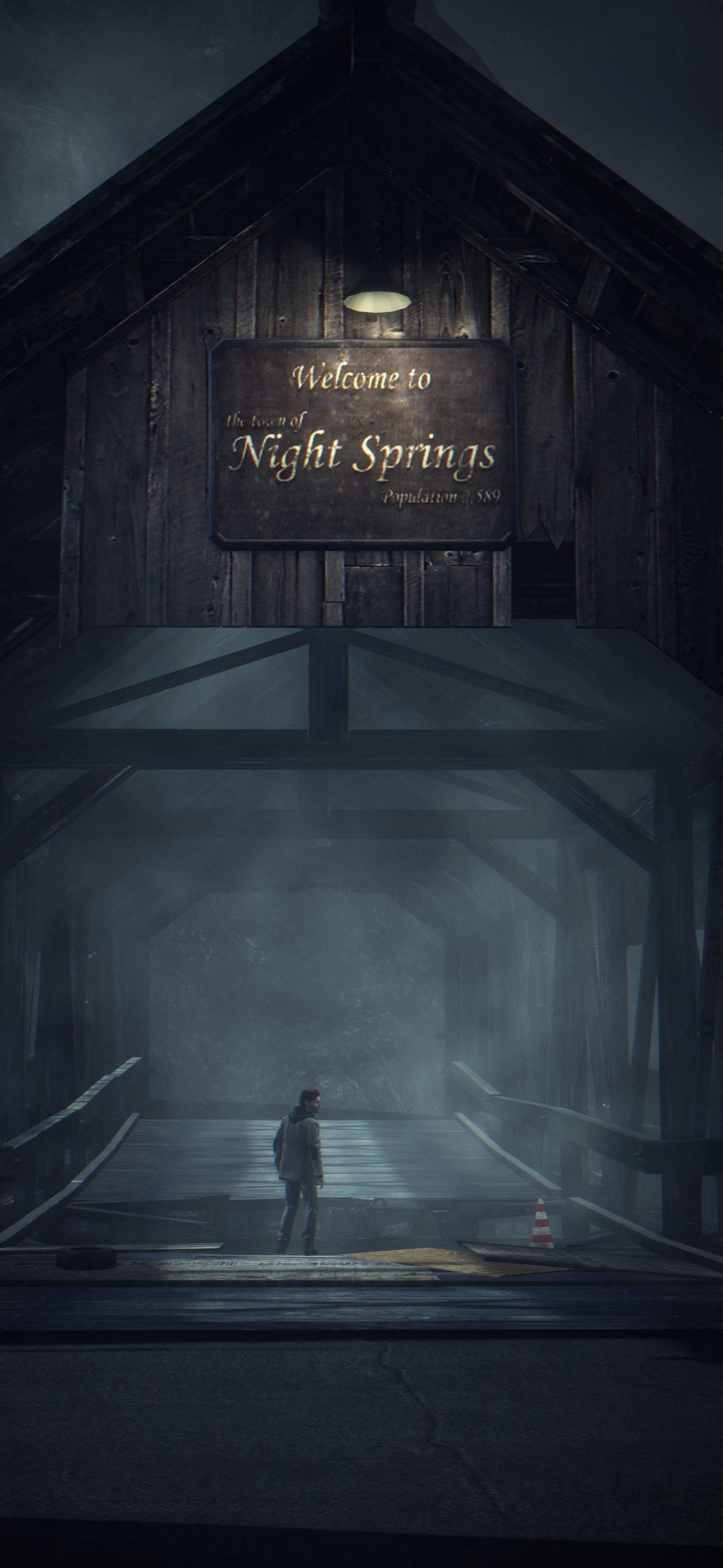 1440x3120 Alan Wake wallpaper for mobile phone, Phone