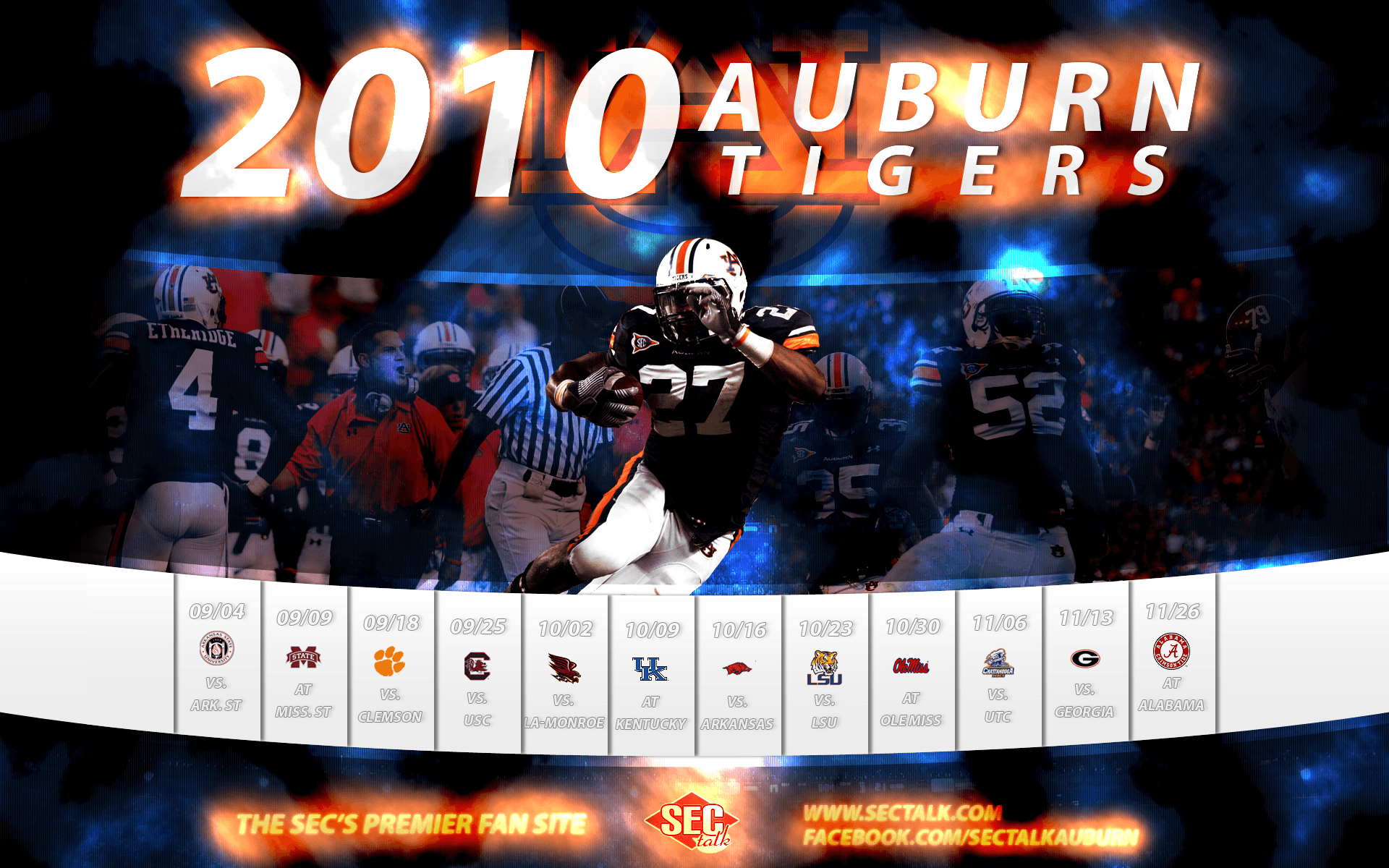 1920x1200 Auburn Football Wallpaper, Desktop