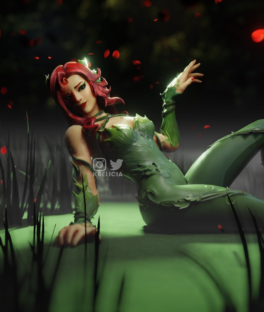 850x1000 Poison Ivy Fortnite wallpaper, Phone