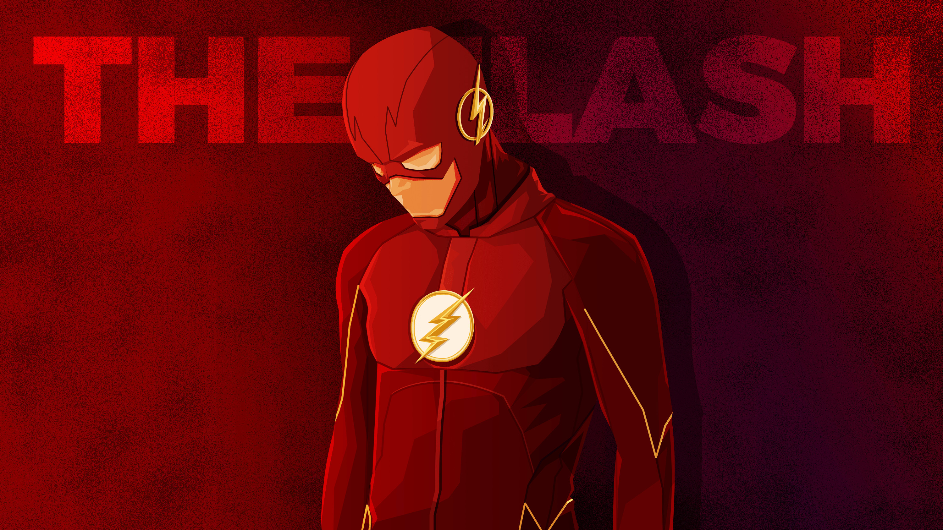 3000x1690 Wallpaper The Flash, Minimal, HD, Movies, Desktop