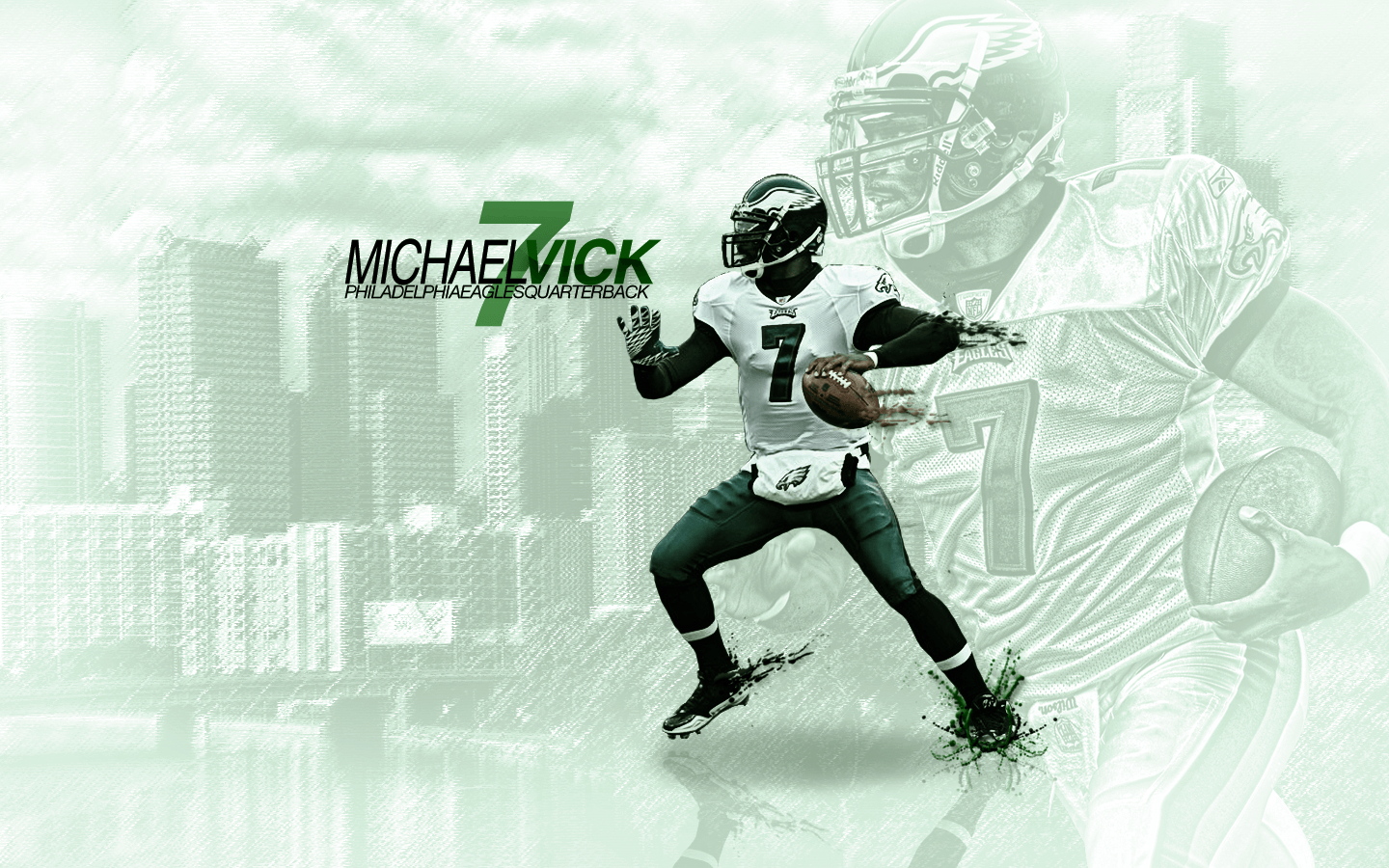 1440x900 Background For Michael Vick Eagles Background, Desktop