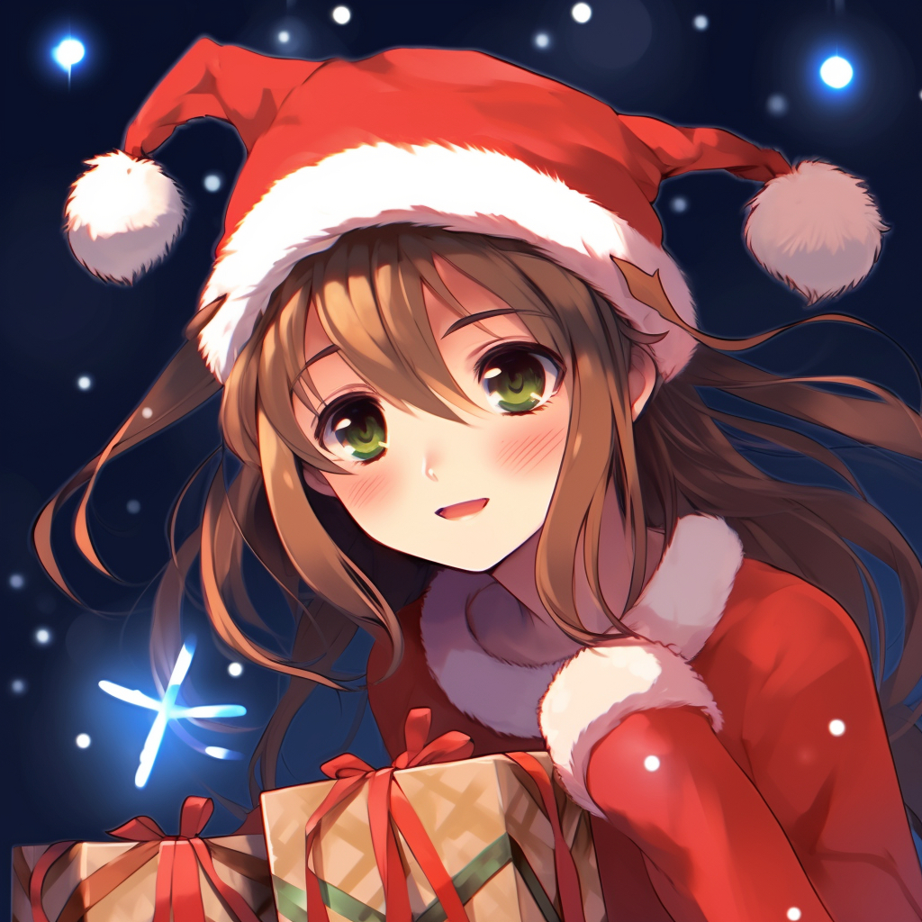 1030x1030 Anime Christmas Pfp Optimized Space, Phone