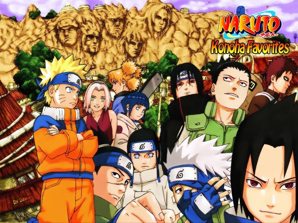 1030x770 Naruto Wallpaper: Konoha Favorites, Desktop