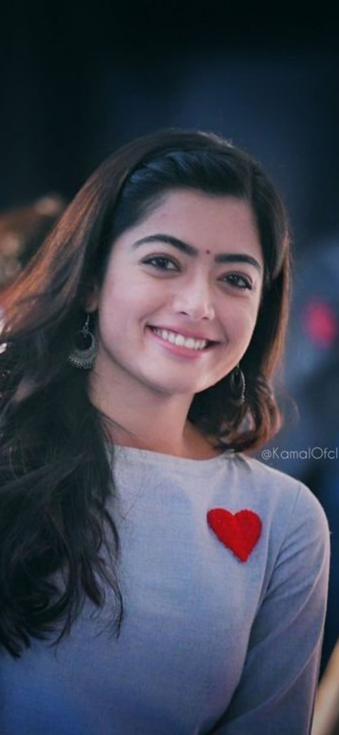 1080x2340 Rashmika Mandanna HD 4K Wallpaper Free Rashmika Mandanna HD 4K Background, Phone