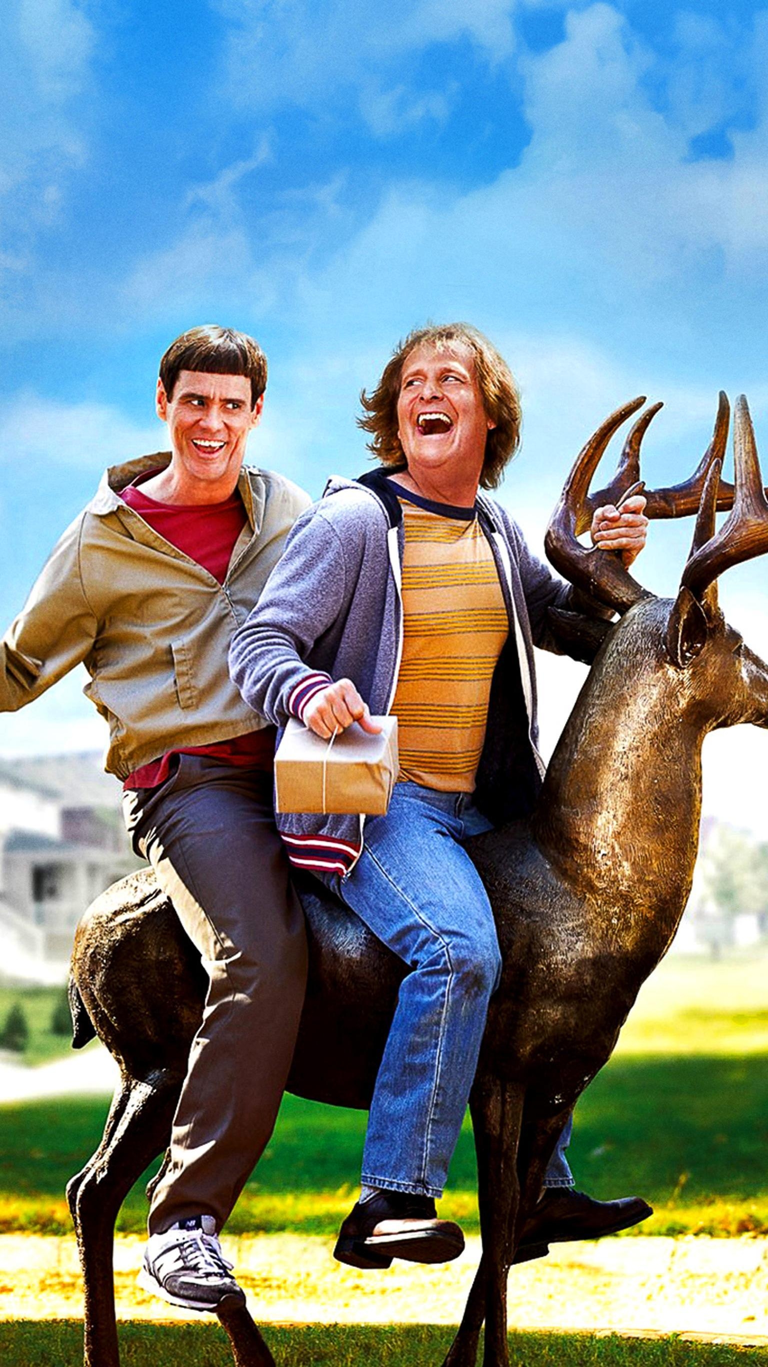 1540x2740 Dumb and Dumber To (2014) Phone Wallpaper, Phone