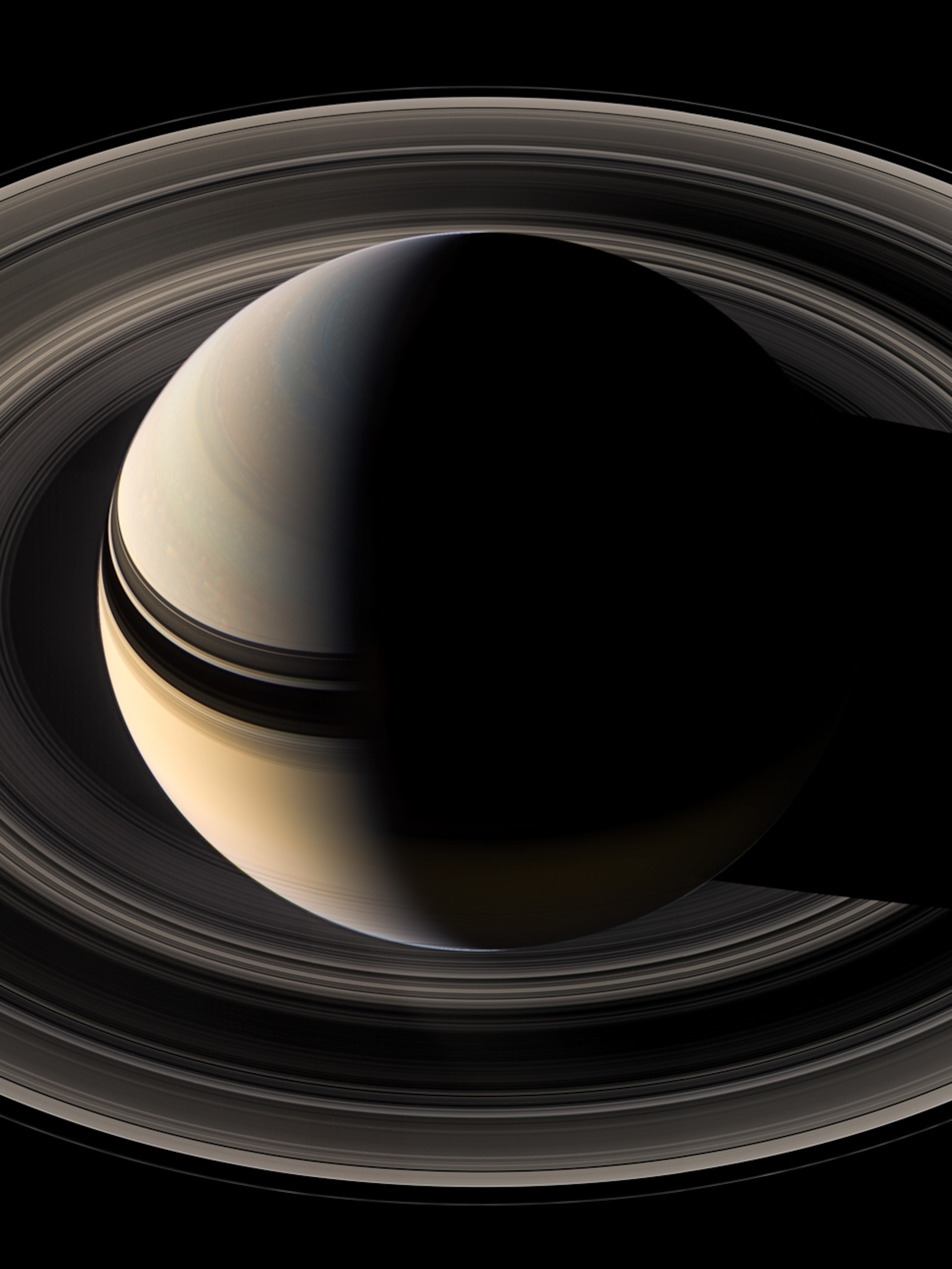 2310x3080 Ten Best Picture From NASA's Cassini Probe—Saturn and More, Phone